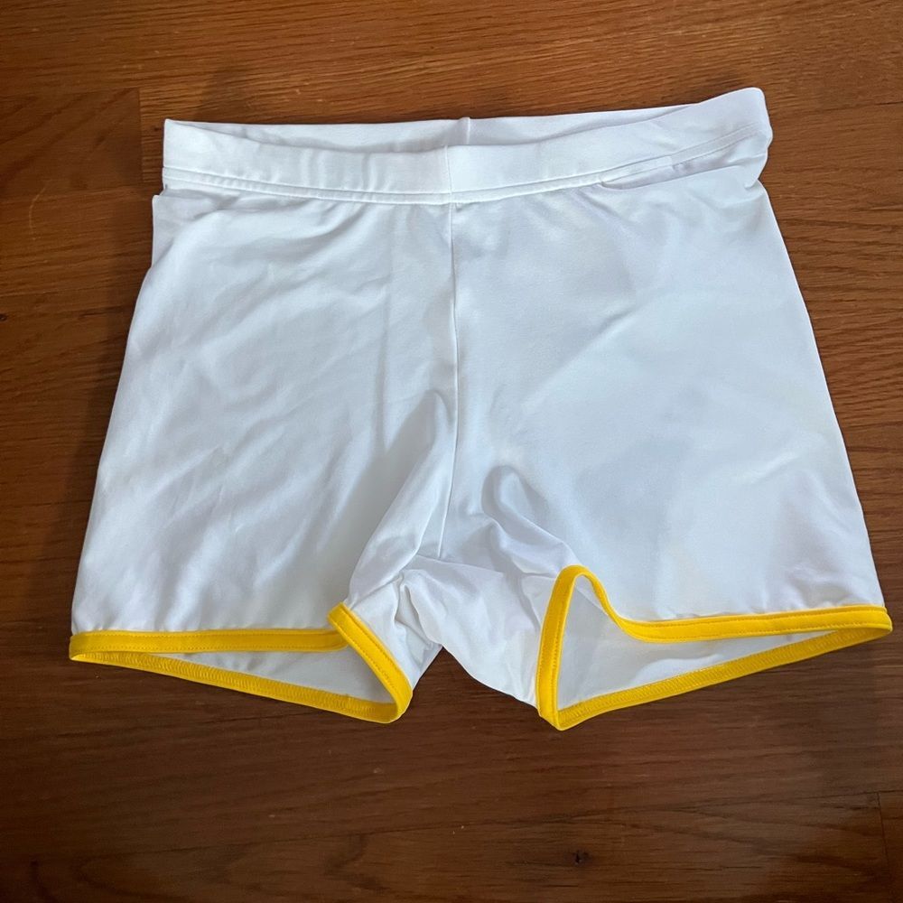 Adidas by Stella McCartney white athletic shorts size small